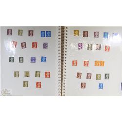 ESTATE ALBUM OF DEFINITIVE STAMPS 500+ PCS