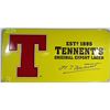 Image 1 : T TENNENTS ORIGINAL EXPORT LAGER METAL BEER SIGN