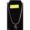 Image 1 : FASHION NECKLACE WITH "AFRICA "PENDANT