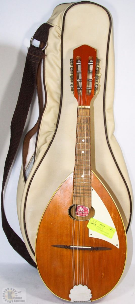 MANDOLIN MADE IN CZECHOSLOVAKIA LIGNAIOME WITH