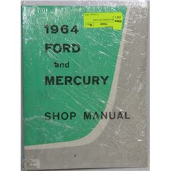 1964 FORD & MERCURY SHOP MANUAL