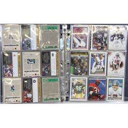 BINDER OF NFL CARDS