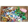 Image 1 : LOT OF FIGURINES INCLUDING SMURFS,TOY STORY,