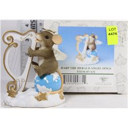 CHARMING TAILS "HARP THE HERALD ANGEL SINGS"