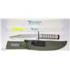 Image 1 : BRAND NEW TOMAHAWK SURVIVAL 8" KNIFE WITH SURVIVAL