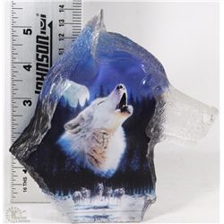 "MIDNIGHT CALL" GLASS WOLF LIMITED, NUMBERED BY