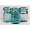 Image 1 : 4PC. VINTAGE BALL IDEAL JARS