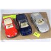 Image 1 : SET OF 3 VINTAGE DIECAST CARS: PORSCHE, FERRARI