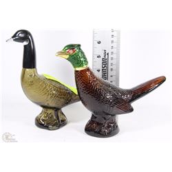 COLLECTIBLE AVON GOOSE & PHEASANT