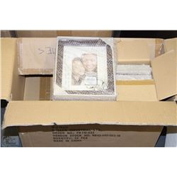 CASE OF 16 NEW PICTURE FRAMES WITH GLASS