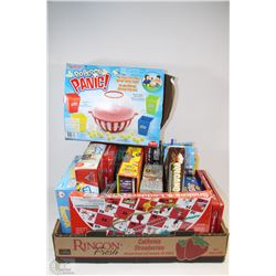 LOT OF SCIENCE AND GAMES INCLUDING VOLCANO: