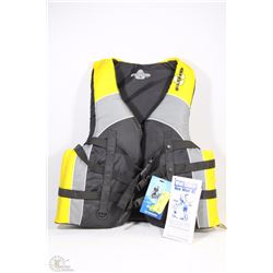 NEW FLUID LIFE JACKET - SIZE SMALL