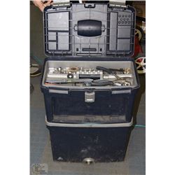 MASTERCRAFT TOOL CADDIE WITH ASSORTMENT OF TOOLS