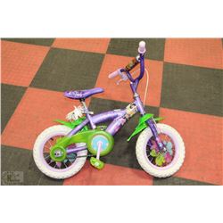 GIRLS PRINCESS FLOWER BIKE