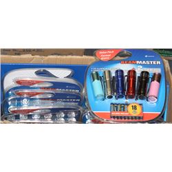 CASE WITH 12 BEAM MASTER LED FLASHLIGHT PACKS