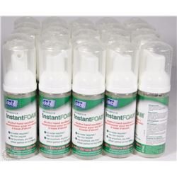 CASE OF 25 INSTANT FOAM ALCOHOL HAND SANITIZER