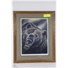 Image 1 : BEAR PRINT BY SLILO SAGER - NUMBER 13/1000