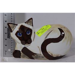 VINTAGE NINA LYMAN "CATS BY NINA" CERAMIC SIAMESE