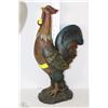 Image 1 : PLASTIC OUTSIDE ROOSTER - 22"H
