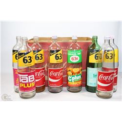 COCA-COLA CARDBOARD CASE WITH 1L C-PLUS, FAB-PLUS,