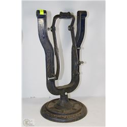 CAST IRON VINTAGE HOZAN TRUING STAND