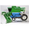 Image 1 : VINTAGE METAL FORD TRACTOR & ERTL JOHN DEERE