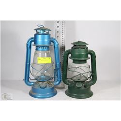 BLUE & GREEN LANTERNS