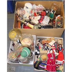 COLLECTION OF DOLLS- YUGOSLAVIA, GERMAN, RUSSIAN,