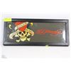 Image 1 : ED HARDY FRAMED MIRROR SIGN 18" X 7.5"