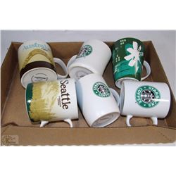 FLAT OF STARBUCKS MUGS