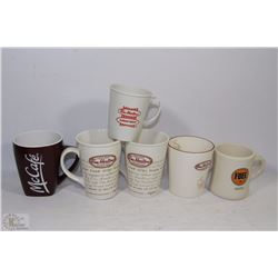 FLAT OF ASSORTED MUGS
