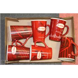 FLAT OF TIM HORTONS MUGS