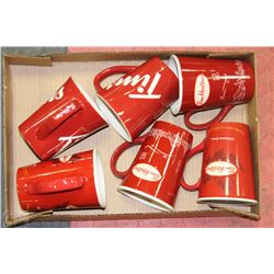 FLAT OF TIM HORTONS MUGS