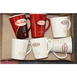FLAT OF TIM HORTONS MUGS
