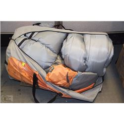 TENT SLEEPING BAG COMBO