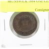 Image 1 : N) NEW BRUNSWICK 1864 ONE CENT COIN