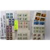 Image 1 : Z) CANADA 11 OLD STAMP BLOCKS 1960-80'S