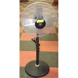GE ELECTRIC OSCILATING FLOOR FAN