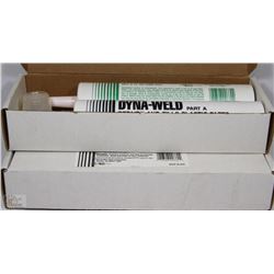 TWO BOXES OF DYNAWELD EPOXY ADHESIVE