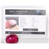 Image 1 : TRP17 RED TOPAZ 64.75CT HUE ENHANCED WITH COA