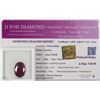 Image 1 : TRP18 NATURAL RED RUBY 4.63 WITH COA