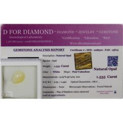 TRP09 NATURAL OPAL 1.53 CT WITH COA