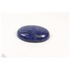 Image 1 : TRP43 NATURAL OVAL GOLD FLAKES LAPIS LAZULI 300