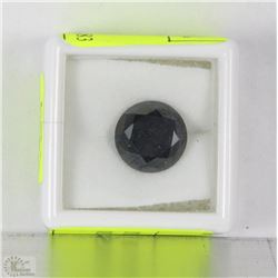 TRP31 BLACK DIAMOND MOISSANITE 4.60 CT ROUND CUT