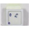 Image 1 : TRP55 NATURAL TANZANITE LIGHT BLUE 4 PIECES