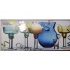 Image 1 : NEW 6PC BUBBLE GLASS MARGARITA SET