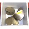 Image 1 : TWO BRASS PROPELLERS - 16" X 14.5" X 1.25"