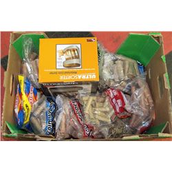 MOTORIZED COIN SORTER W/ 10 BAGS OF ASSORTED COIN