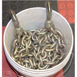 BUCKET W/NEW 20.5 FT - 3/8 INCH SYSTEM 7