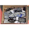 Image 1 : BOX W/CAMERAS, GARMIN, TRIPOD, ETC.